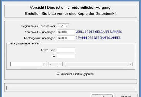 Jahresabschluss Book-in