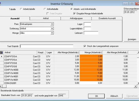 Anleitung Inventur Trade-in Anleitung Inventur Trade-in