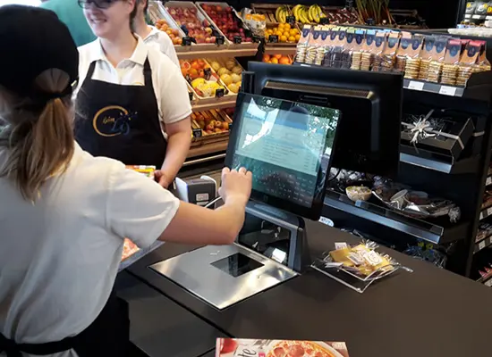 Ein weiteres Geschäft setzt auf die Intec Touchscreen-Kasse Ein weiteres Geschäft setzt auf die Intec Touchscreen-Kasse