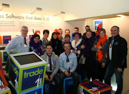 Visite des "Möhnen" chez Intec
