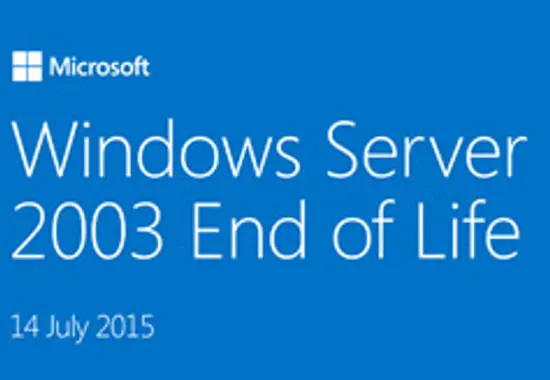 Fin du support de Microsoft Windows Server 2003. Réagissez maintenant!