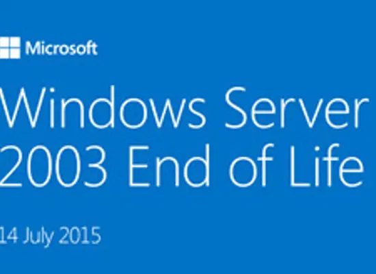 Fin du support de Microsoft Windows Server 2003. Réagissez maintenant!