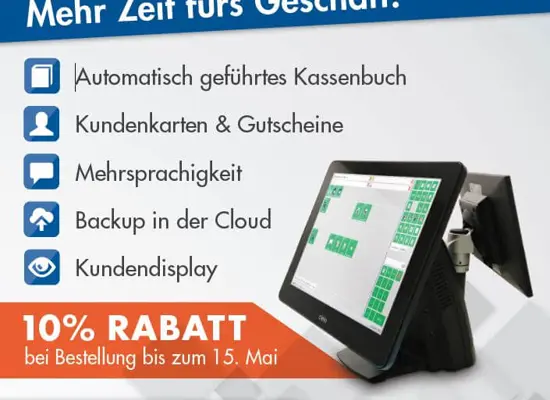 Pos-in: Ermäßigung beim Kauf bis zum 15.Mai 2015