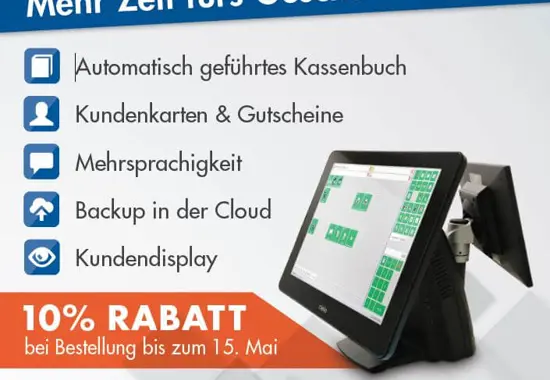 Pos-in: Ermäßigung beim Kauf bis zum 15.Mai 2015 Pos-in: Ermäßigung beim Kauf bis zum 15.Mai 2015