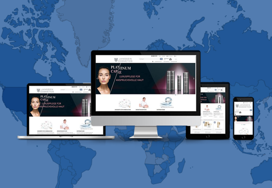 Case study: Webshop international chez Janssen Cosmetics