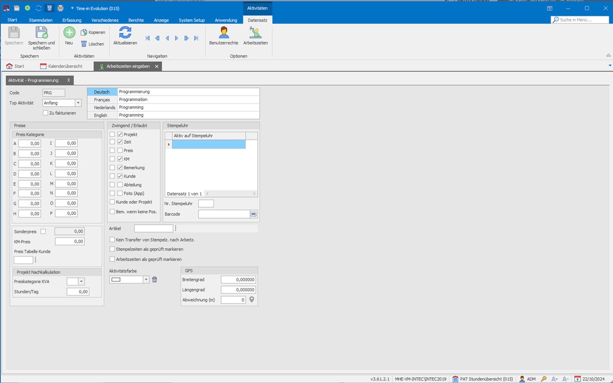 Aktivitaet Aktivitaet