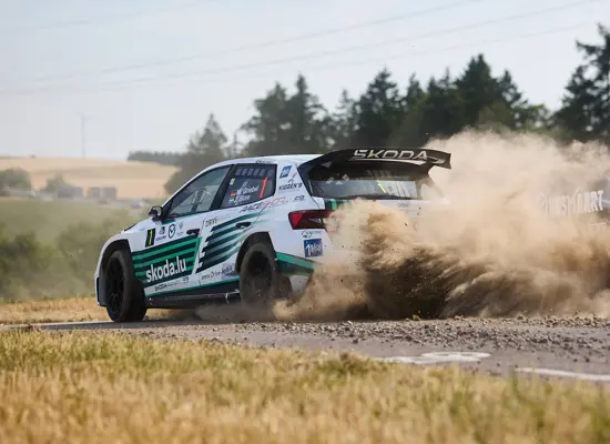Intec unterstützte das Škoda Luxembourg Team bei der Rallye Lëtzebuerg 2026