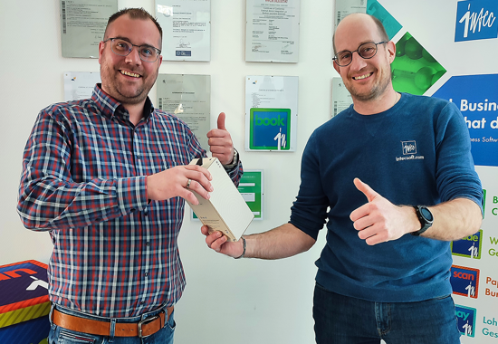 Bekanntgabe des Gewinners unserer Verlosung im Rahmen der Zufriedenheitsumfrage 2023