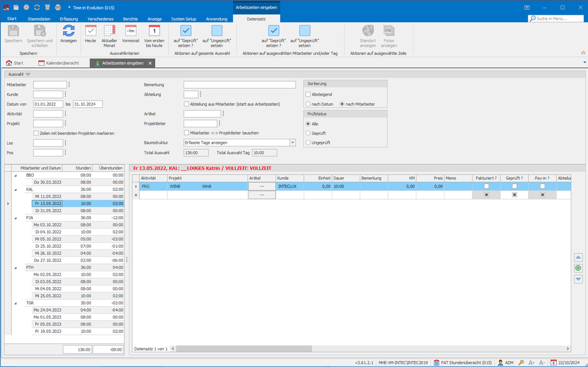 Arbeitszeiten Arbeitszeiten
