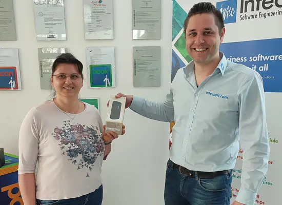 Bekanntgabe des Gewinners unserer Verlosung im Rahmen der Zufriedenheitsumfrage 2022 Bekanntgabe des Gewinners unserer Verlosung im Rahmen der Zufriedenheitsumfrage 2022